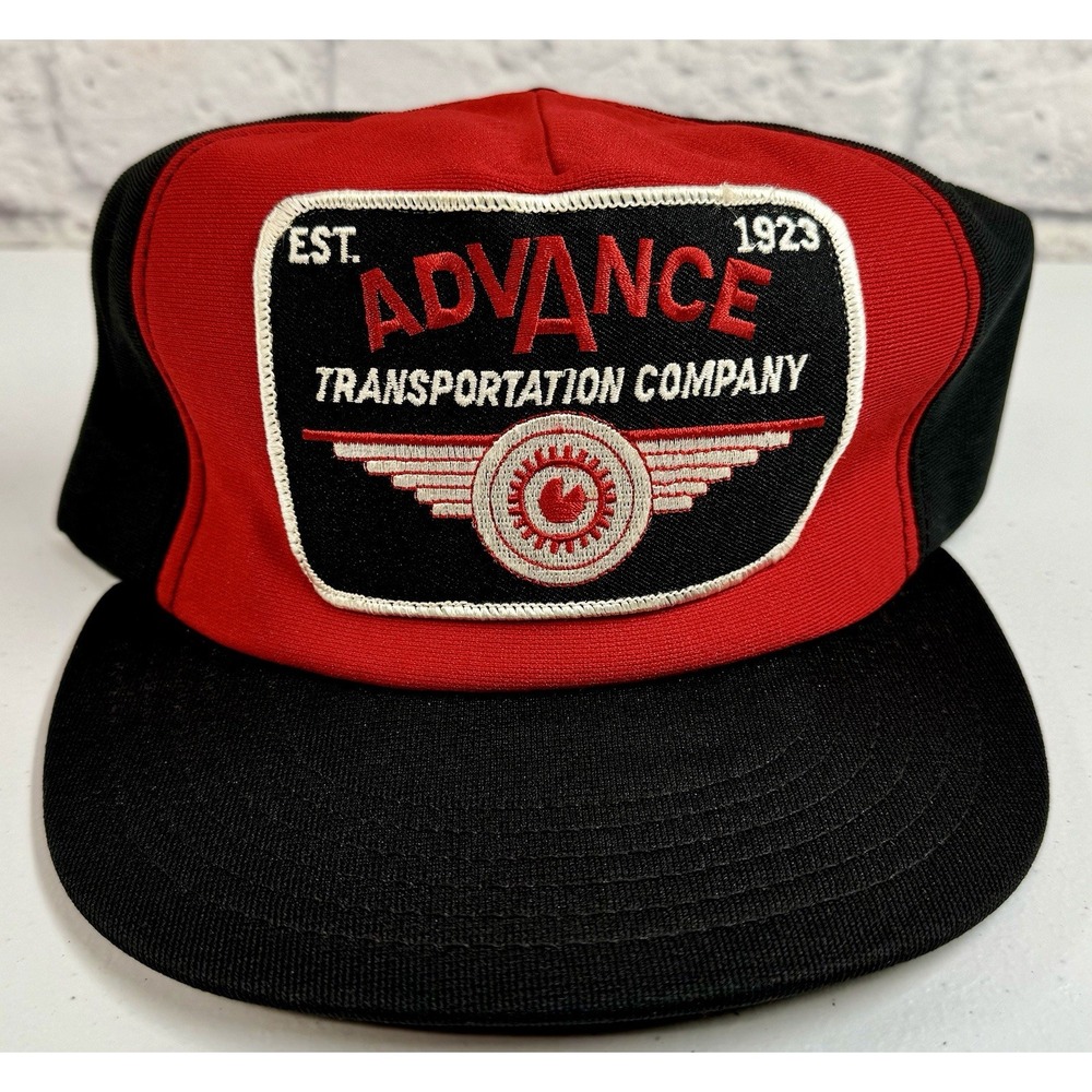 NEW Vintage Advance Transportation Co Trucker Hat Snapback Adjustable Mesh Cap